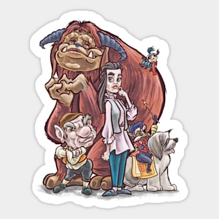 Ludo and gang Sticker